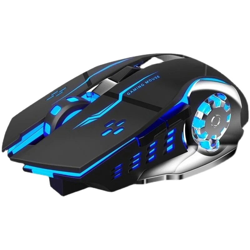 AULA SC100 Wireless Game Luminous Charging Mouse Notebook Desktop Computer Mechanical Mouse