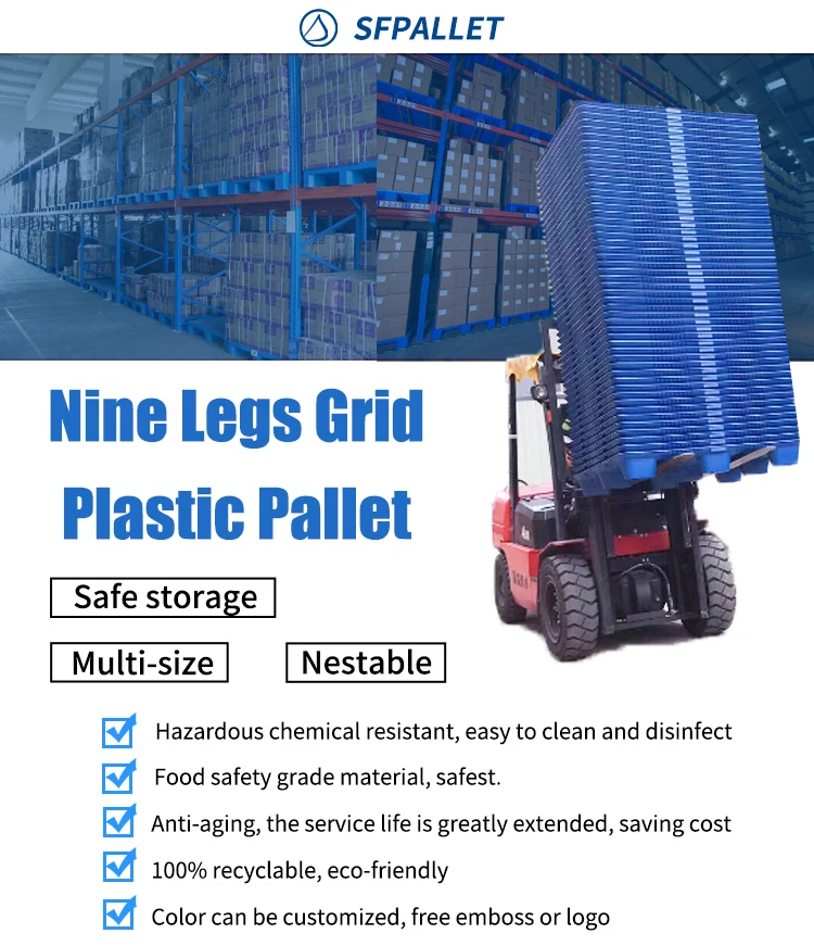light weight plastic pallet