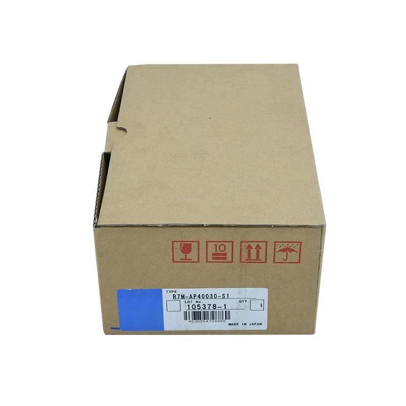 Jauns oriģināls programmējamais servo motoru vadības modulis R7M-AP40030-S1, PLC PAC un specializētie vadības moduļi