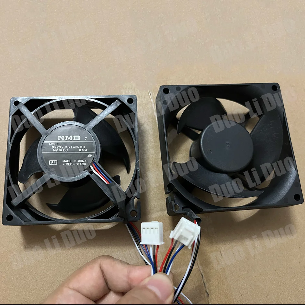 冷却ファン09232JS-14N-BU 92x92x32mm DC14V 0.16Aは冷蔵庫に