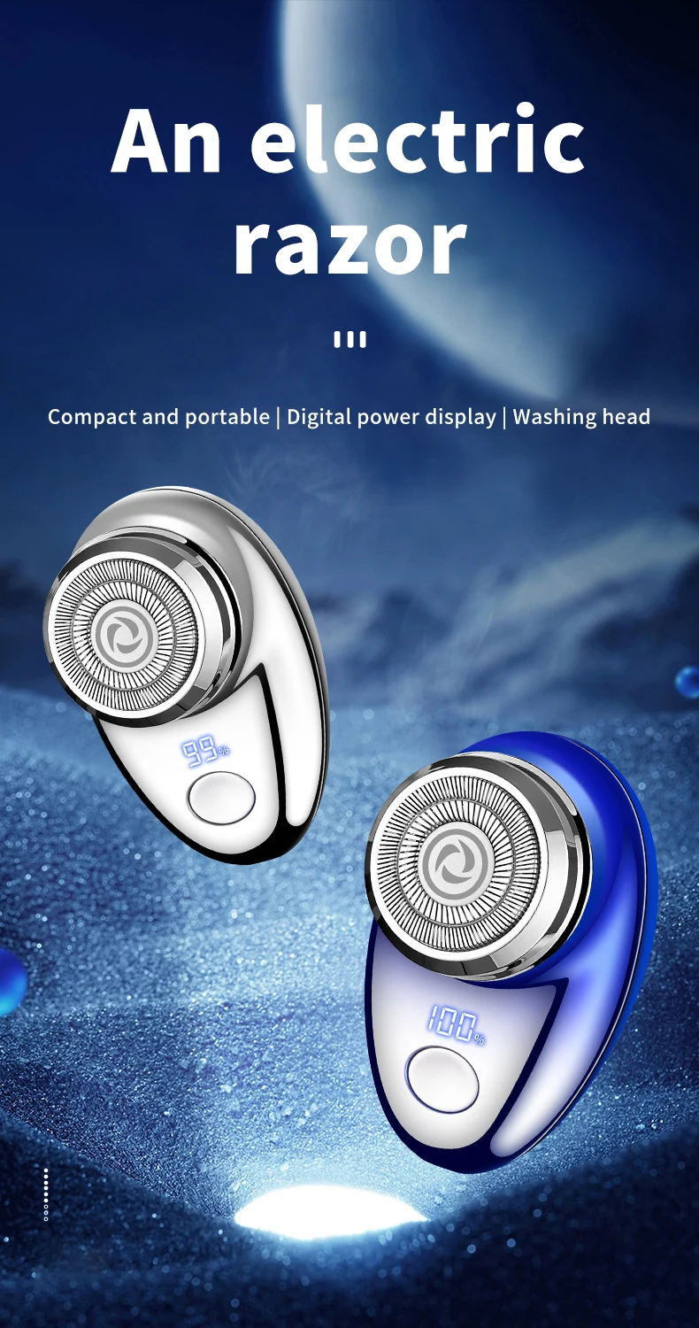 Charge Razor Usb Rechargeable Electric Razor Beard And Body Hair Trimmer 2 In 1 ...