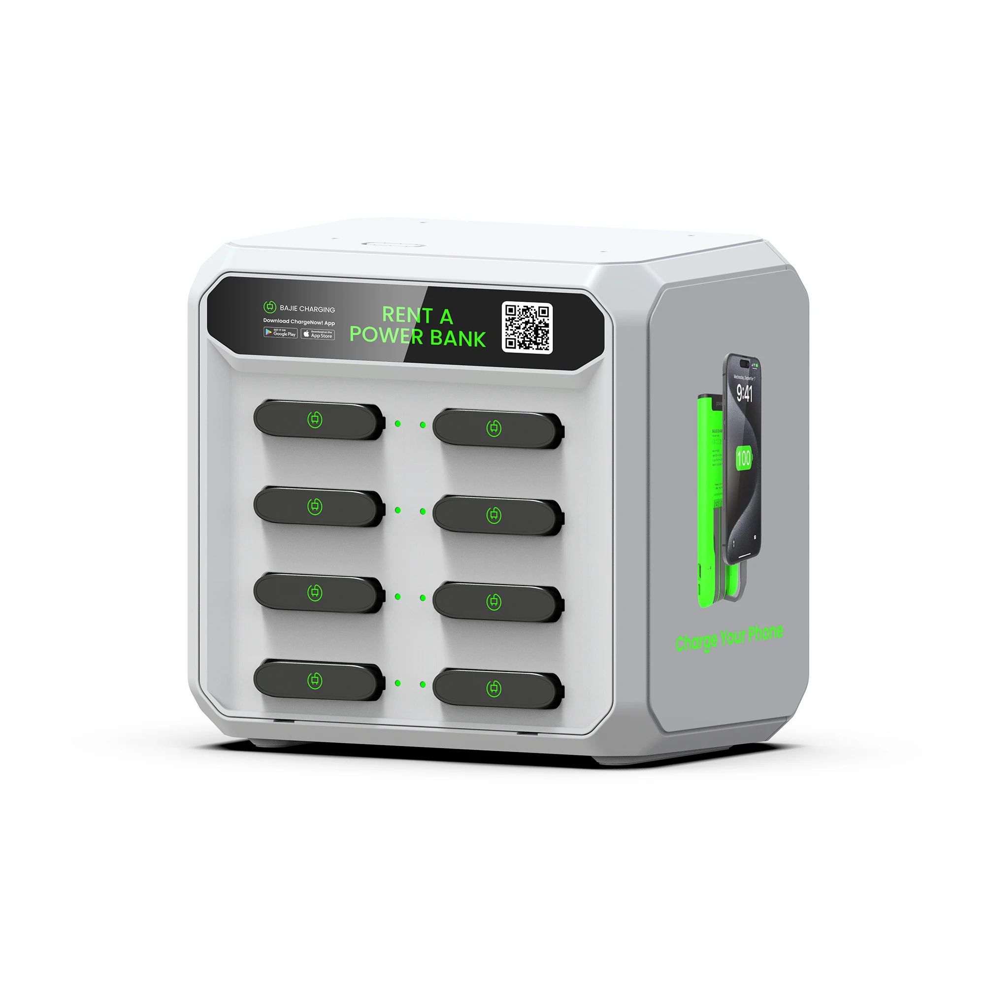 Power Bank Vending Machine Mobile Phone Charging Vending Station Restaurant Cell Phone Charging Station
