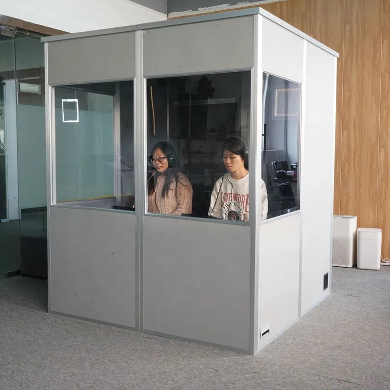 YARMEE YP45 Translator Cabin Meeting Booth/interpreter Booth for Conference Translation