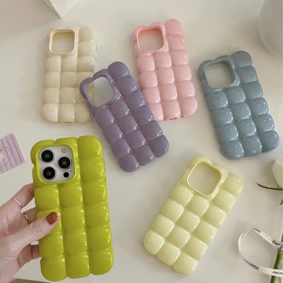 wrist strap for phone case Sanrio Pompompurin Beaded Charm Mobile Phone Wrist Strap
