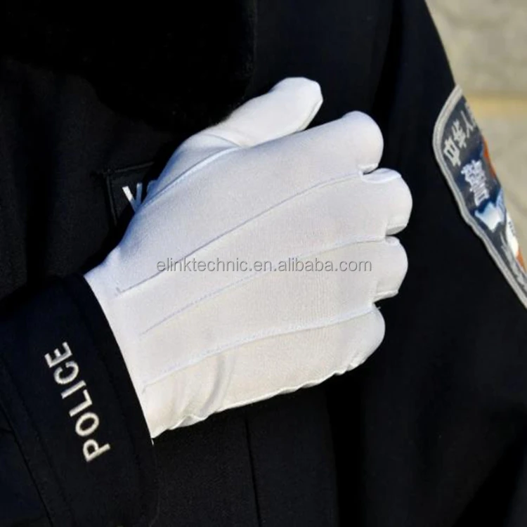 White Cotton Inspection Etiquette Ceremonial Marching Band Traffic