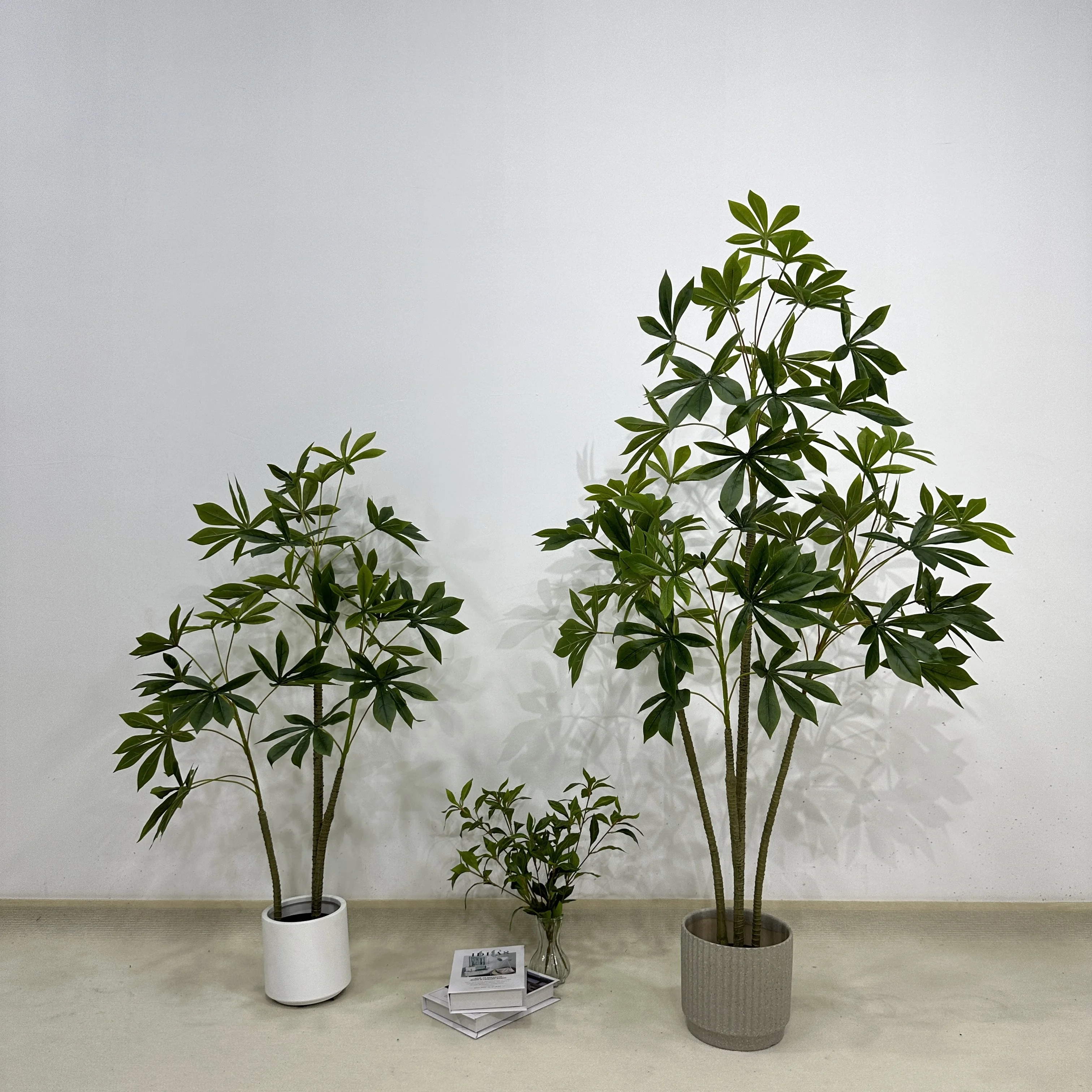 Fake Money Tree Indoor Faux Potted Plants Artificial Tree Good Luck Gift  Fortune for Home Office Decor