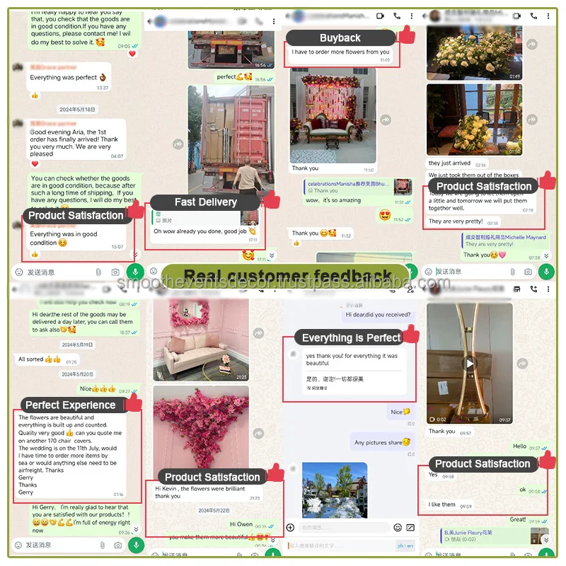 SMOOTH Social Media Popular Artificial Tree Custom Artificial Green Leaves Tree for Wedding Table Decoration