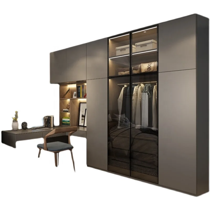 NICOCABINET Custom Quality Modern Italian Design Bedroom Laminate Wardrobe for Her Closet with Best Selling in USA Market