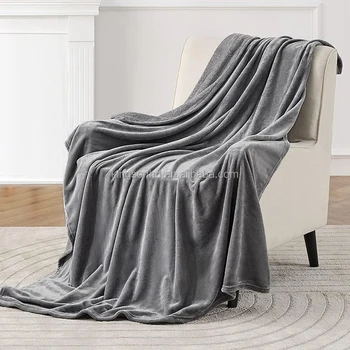 Super Big Fleece Blanket Soft Cozy Extra Large 300GSM Flannel Blanket for Couch, Bed, Sofa, Camping, California Warm Blanket