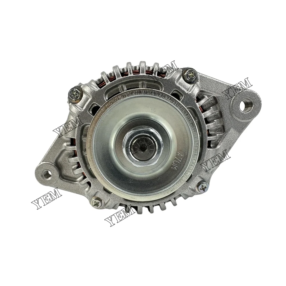 12V 80A 1PK Alternator 1G398-64013 for Kubota Engine V3800 4
