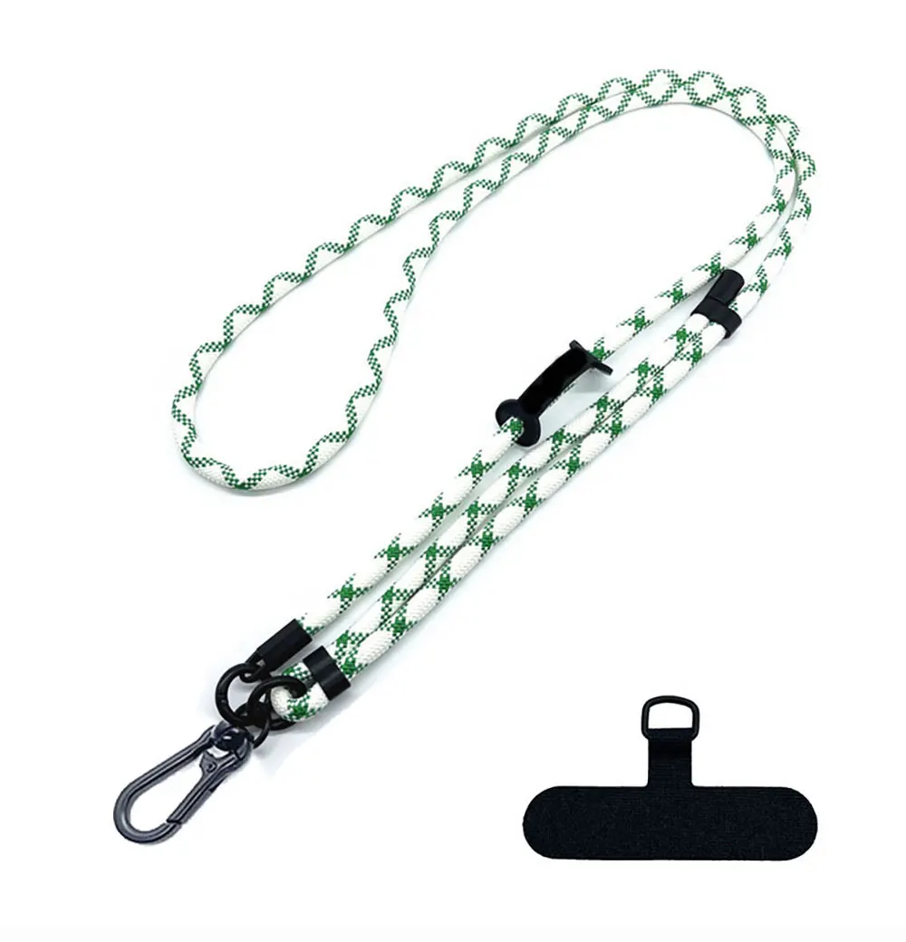 Laudtec SJS004 Accessories Customized Adjuster Adjustable Rope Case 2 In 1 Cell Strap Mobile Chain Phone Lanyard factory