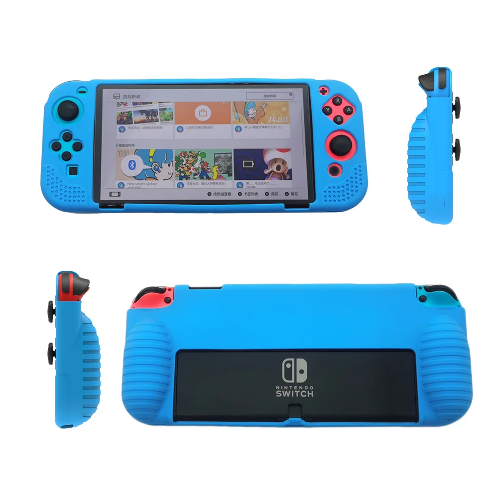 product laudtec anti slip shockproof protective case for nintendo for switch pro soft silicon cover game accessories model lgn 1332-3