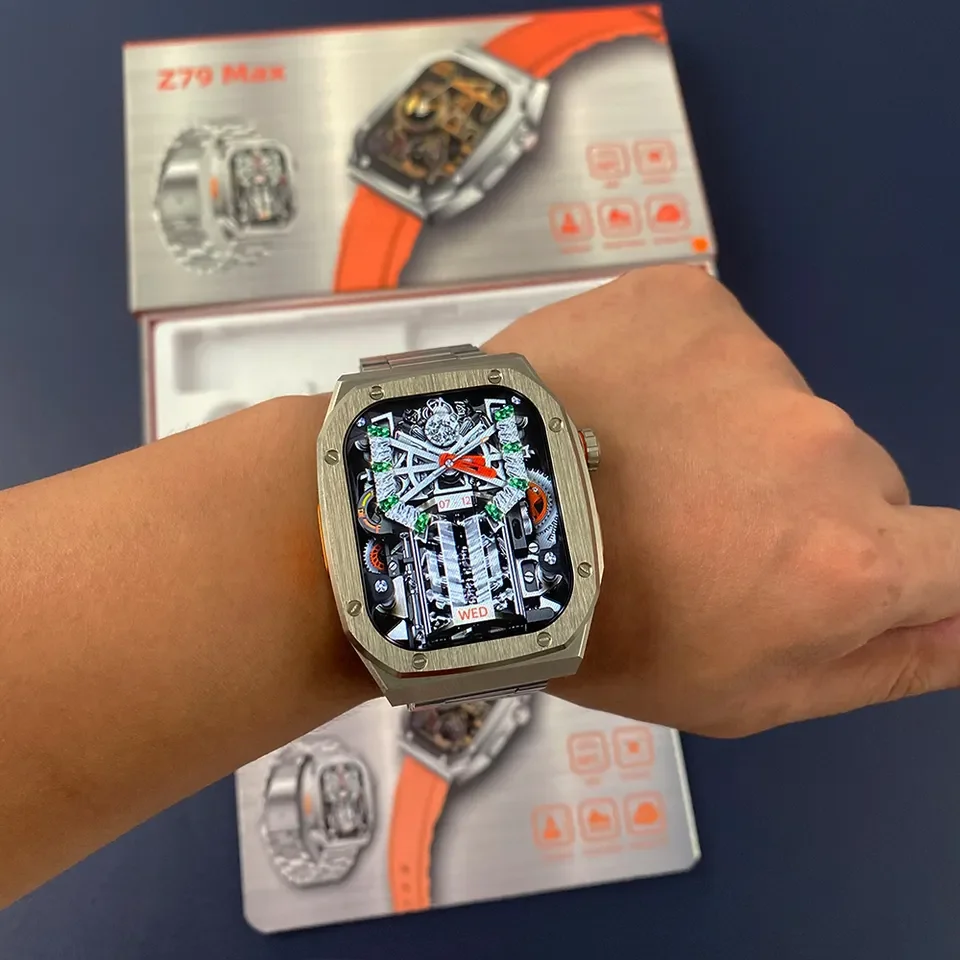 Men HD 2.1 320*385 460mah Z79max Smart Watch - IP68 Waterproof