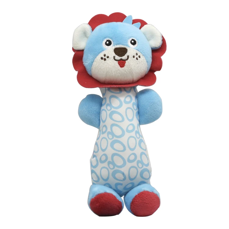 Оптовая продажа, мягкая детская погремушка, детская пищалка, погремушка, плюшевая игрушка