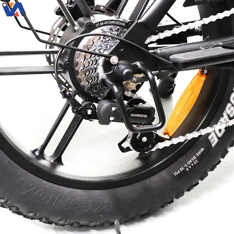 product new image electric bicycle rear derailleur for qmwheel v20 fatbike ebike part shi mano rear derailleur replacement accessories-5