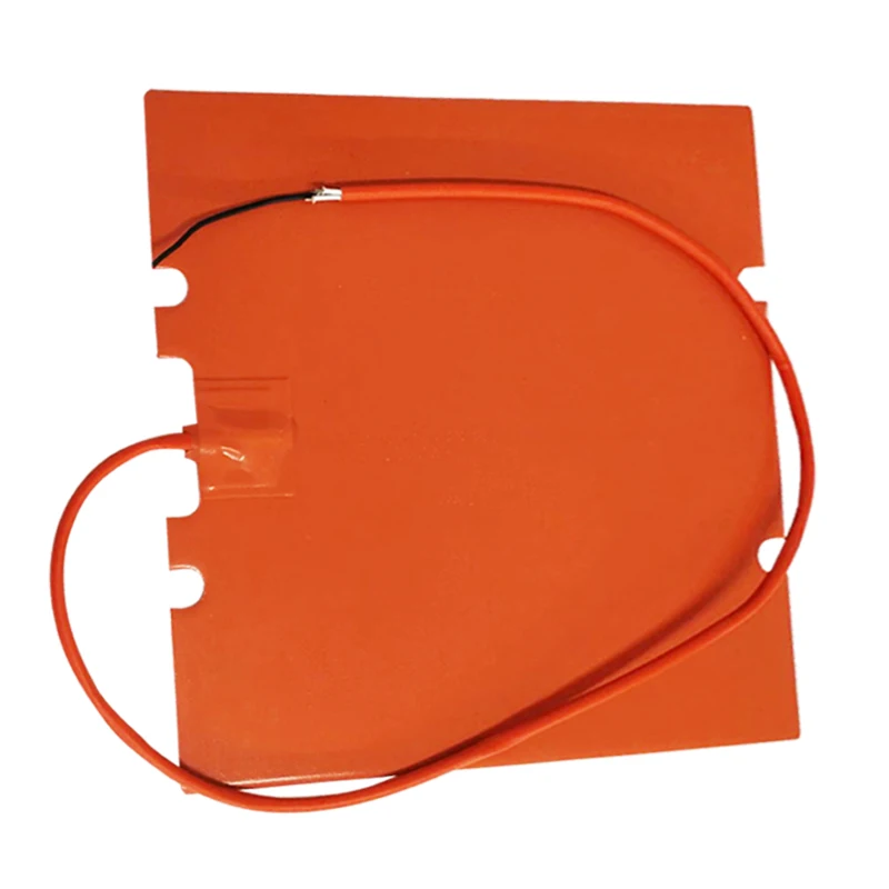 New 220V 1000W 350x350mm Stainless Steel Silicone Heater Hot Bed for Voron 2.4 3D Printer with Thermal Switch Home Use