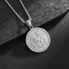 Steel-colored single pendant