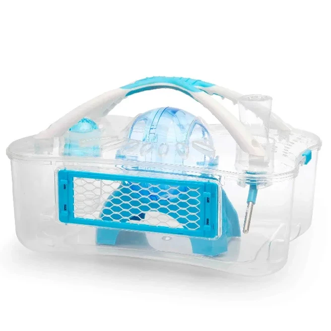 729 Modern X Shape Easy to Clean Rat Hamster Accessories Cage Pet Houses Furniture