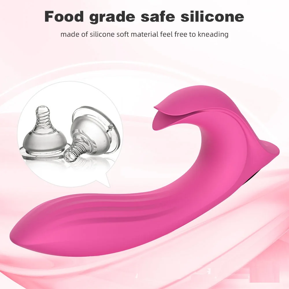 Rabbit Vibrator Für Damen Mit Zungenstimulation Und 10 Vibrationsmodi_voghion.com