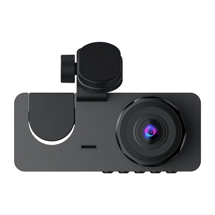 Car Video Recorder 3 In 1 Car Dvr 3 Camera Fhd 1080p Dash Cam Rear View 