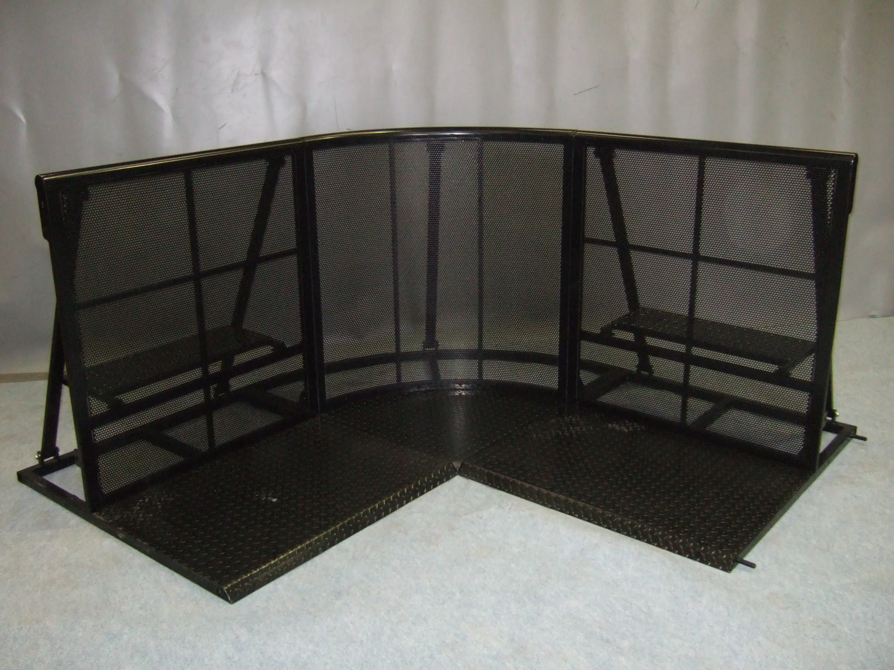 Алюминиевый барьер для сцены, барьер для контроля толпы, Складной Барьер для сцены Mojo, барьер для концерта