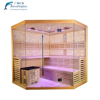 Infrared sauna steam room Dry Steam Sauna Room far infrared sauna low emf