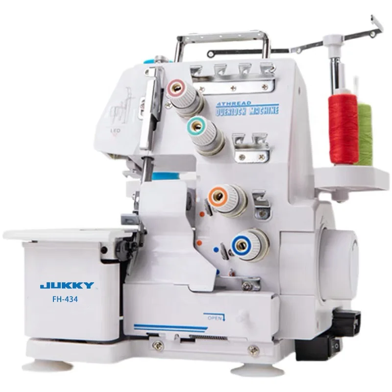 JK4-434D, Китай, хорошая заводская цена, Настраиваемые многофункциональные Качественные мини-бытовые швейные машины с оверлоком для дома