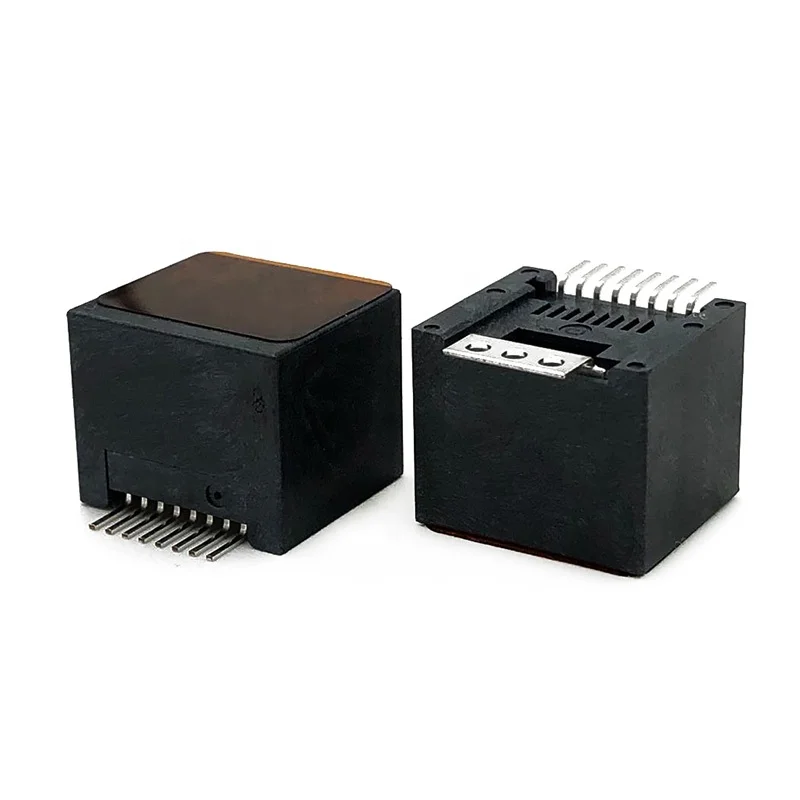 Modular Jack RJ45 SMT 5222 connector Female 8P8C Vertical   High temperature resistance For pcb bord cat5 cat6a cat7 cat8