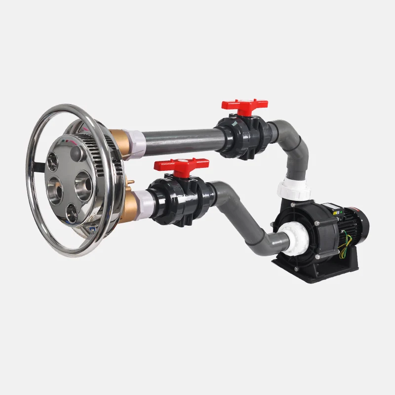 Stainless Steel Swimming Pool Countercurrent Trainer Strength Water Spray Jet Pool Counterflow Jet