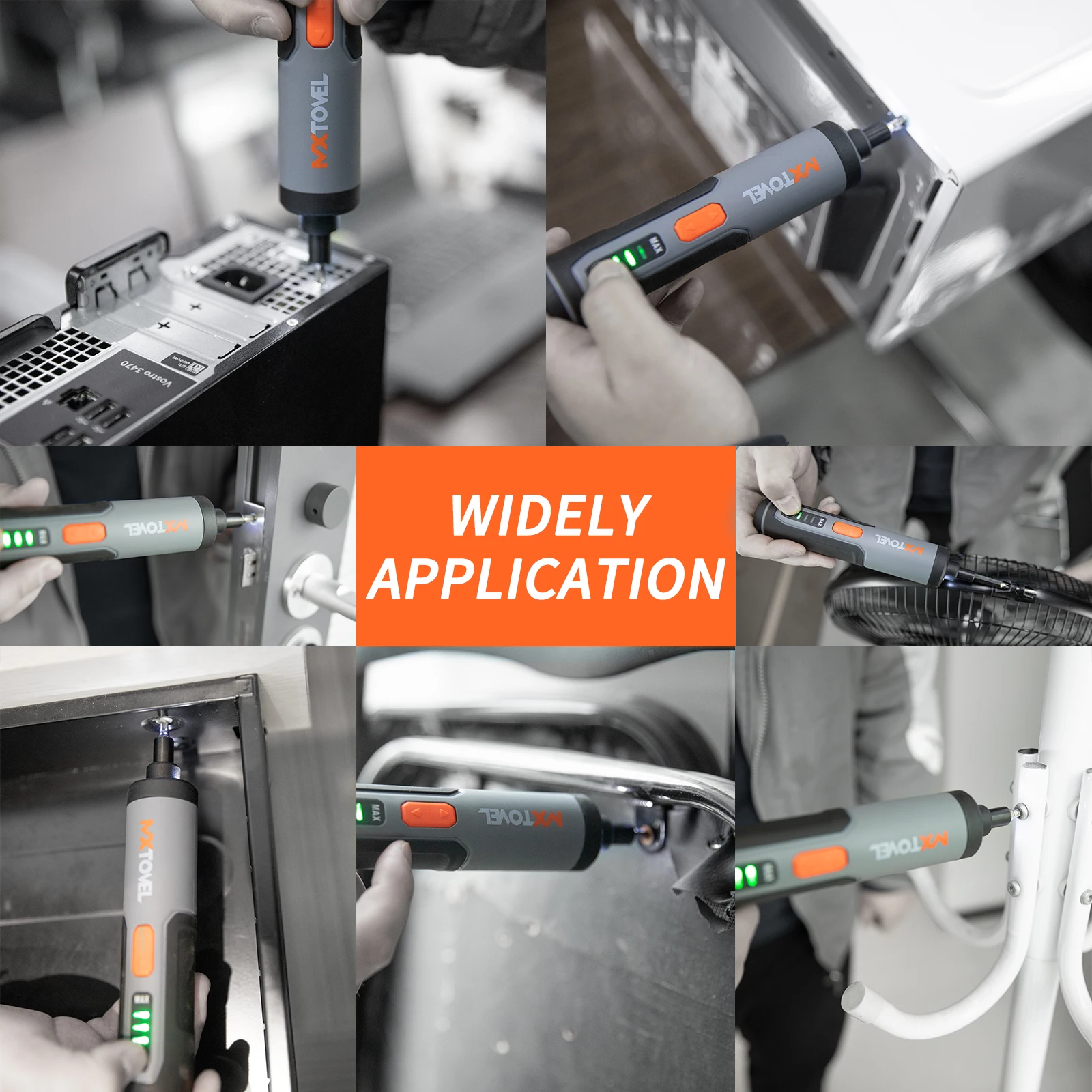 GOXAWEE Mini Cordless Rotary Tool – 3.6V Li-ion, 3 Speeds (5000–15000 RPM), USB Charging, 105-Piece Accessory Kit, For DIY, Crafting, Polishing, Engraving