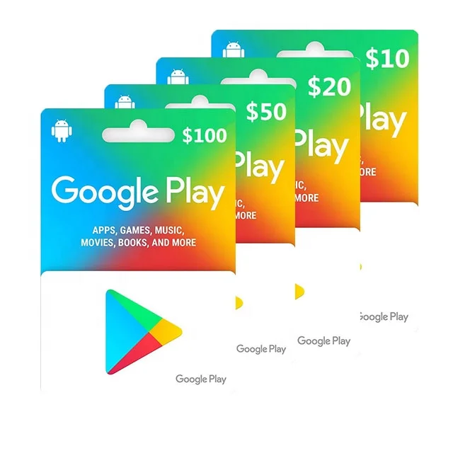 $100 Google Play gift card for under $80 shipped (20% off)