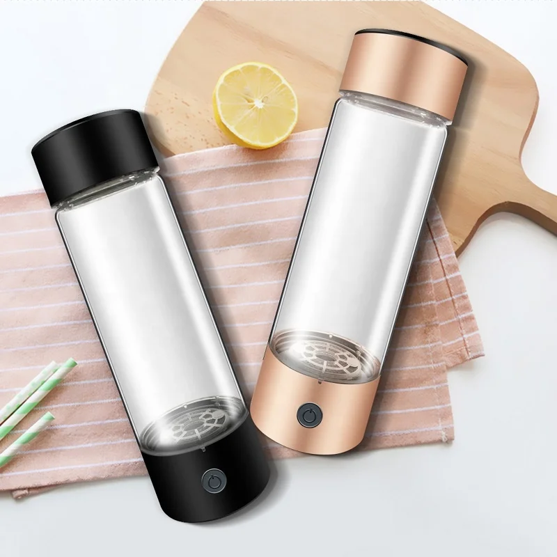 H2 Suction Bottle Water Ionizer Generator Hydrogen Rich Water Cup