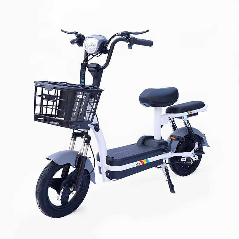 2024 High Speed 48V 12ah Adult Women's Riding Electric Bike