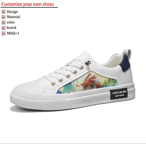 Wholesale 2026 Lightweight Trendy Non-Slip Classic New Design Skateboarding Shoes for Men Custom Logo for Summer Walks