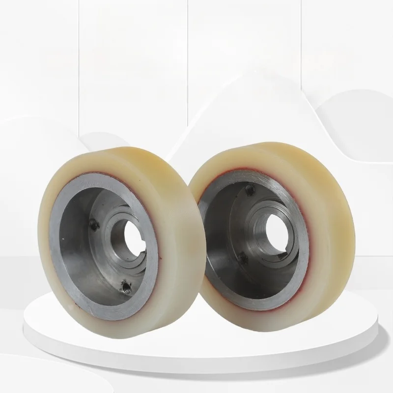 pu rubber wheels are suitable for overhead cranes tracks and cranes-5