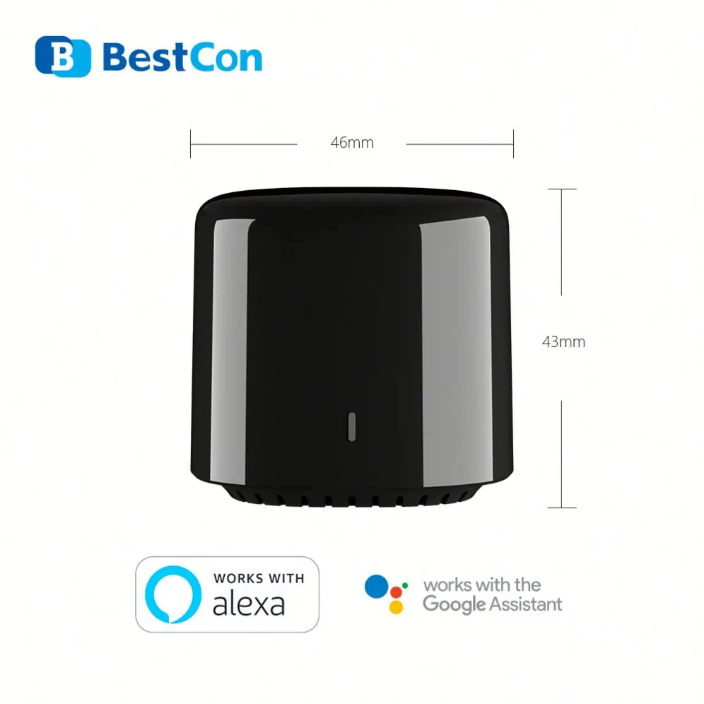 2022 Newest BroadLink RM4C Mini WiFi Smart Automation Universal Intelligent Wireless IR Remote Controller 4G WiFi IR With Alexa