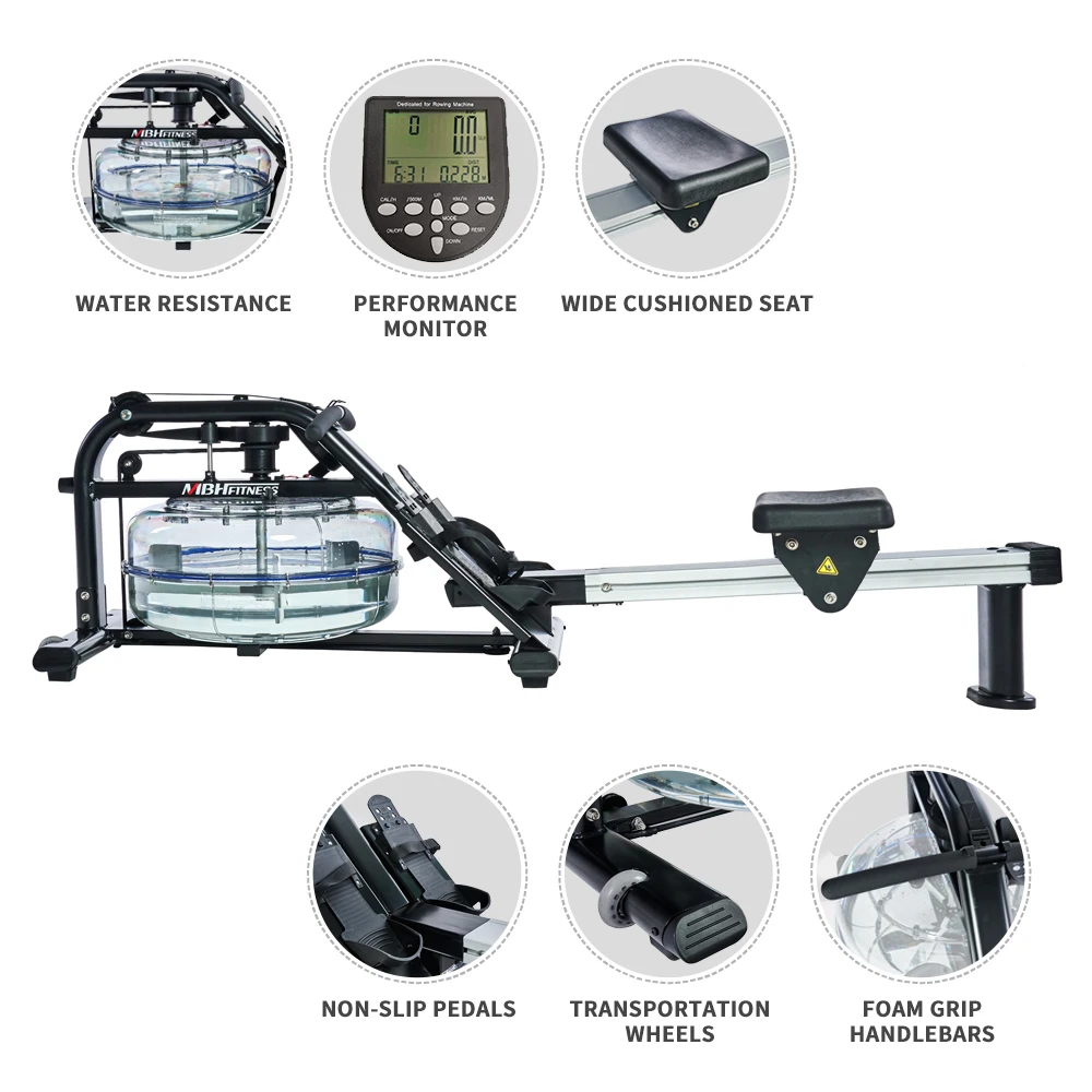 Гребной тренажер для домашнего тренажерного зала