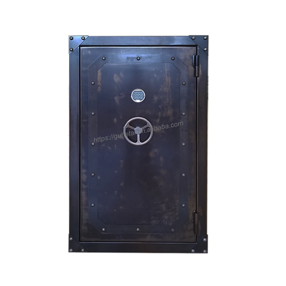 Customized Retro Style Gun Safe Steel Lion Fireproof Steel Fireboard