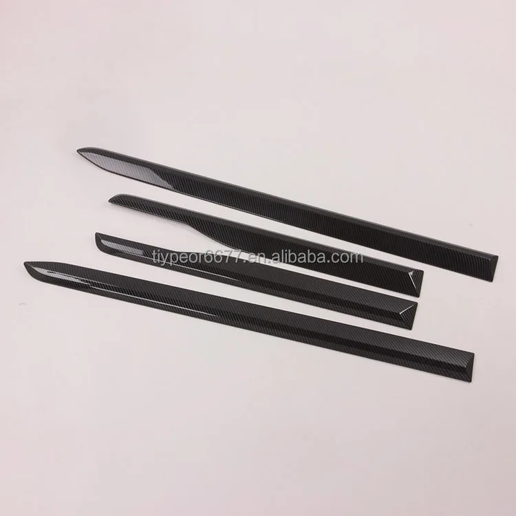 product tiypeor for hyundai santa fe 2019 door cup protector handle front fog lamp rear mirror cover gas tank cover exterior trims kit892-8