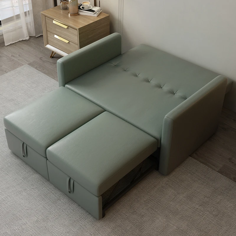 Linen Fabric Furniture For Living Room Sofa Sofa Bed Reversible