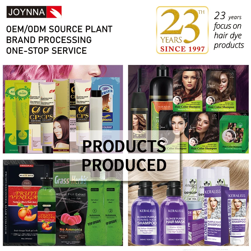 JOYNNA фруктовый уксус краска черное масло натуральный цвет фруктов винигер гель для окрашивания волос