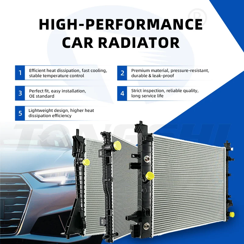Cooling Manufacture  Auto Parts Aluminum Cooling Radiator for Chevrolet Sail SRV 1.6 2005-2008 OEM 92090138