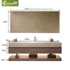 130 cm+lavello+specchio con LED