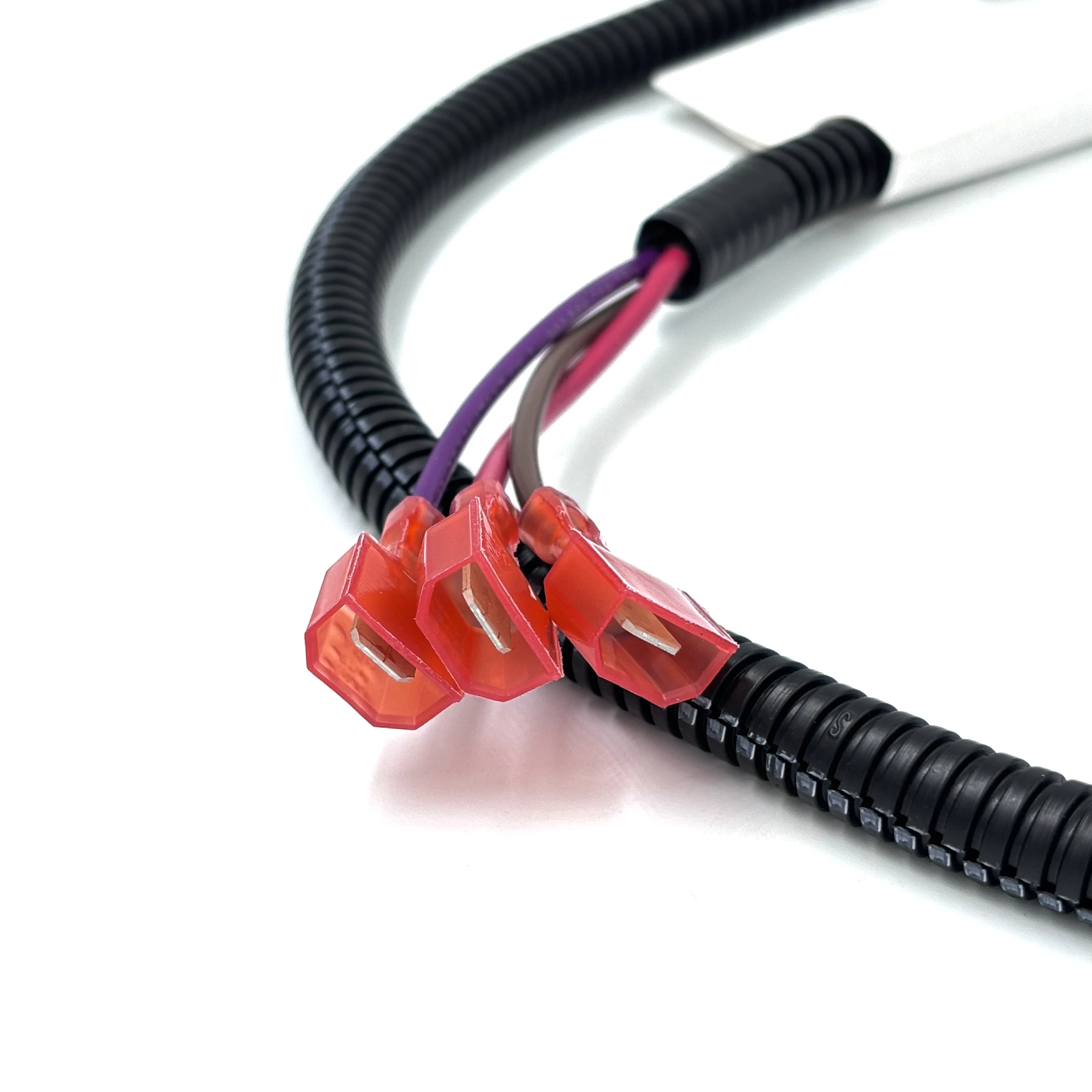 product heavy duty flame retardant nylon conduit wiring harness automotive excavator throttle cable protection sleeve pvc sc150-2