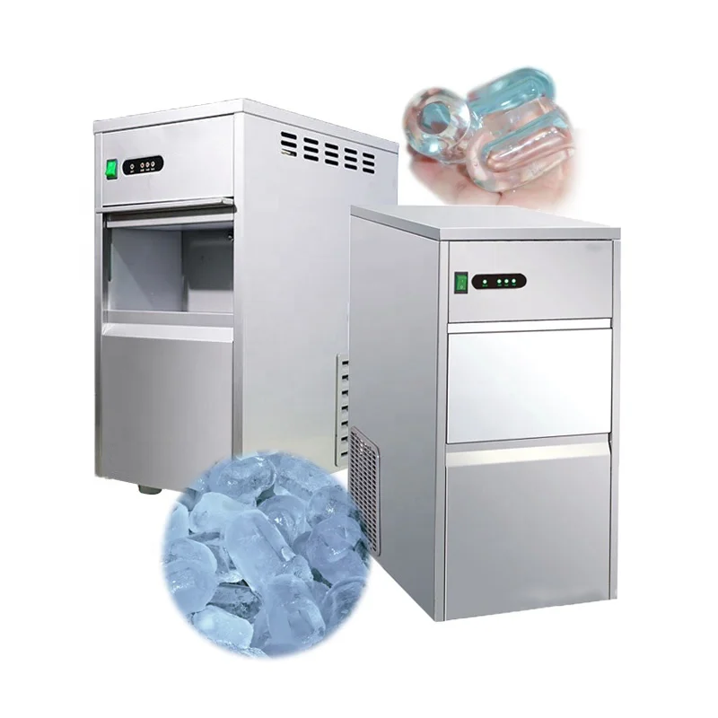 New Style Large Capacity Quick Ice Maker Electric Bullet Ice Making Machine