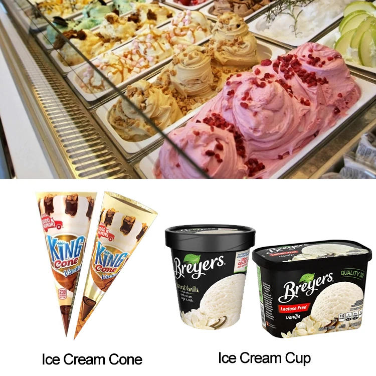 High Speed Automatic Ice Cream Cone Filling Packing Machine Ice Cream Cup Ice Cream Cone Packaging Machine
