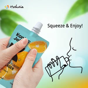 Bulk Order Healthy Orange Konjac Jelly  Keto Vegan No Fat Low Carb High Dietary  Vitamin C  Drinkable Jelly