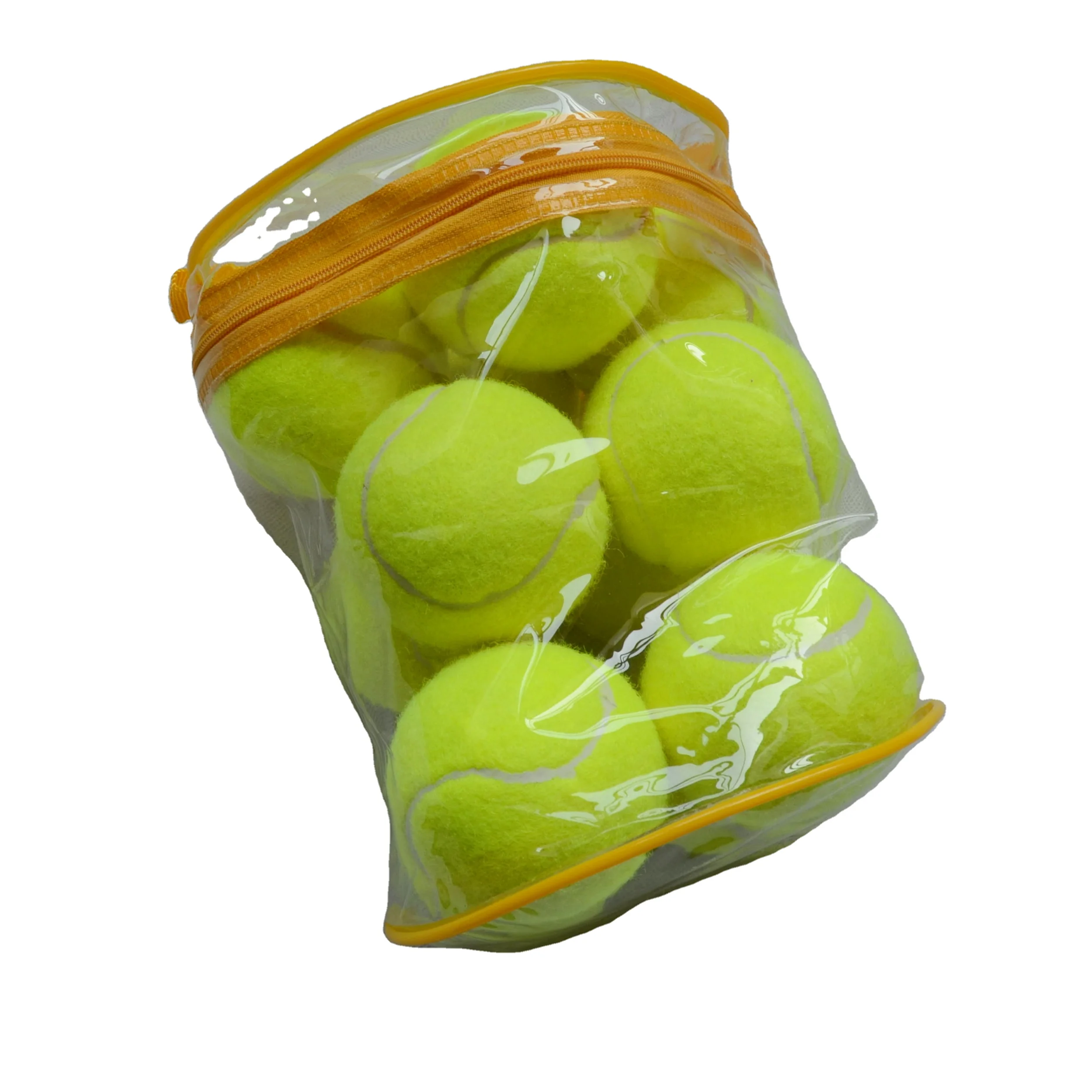 Source cheap Tennis Ball polyester Felt Rubber PET ball in bag on m.alibaba