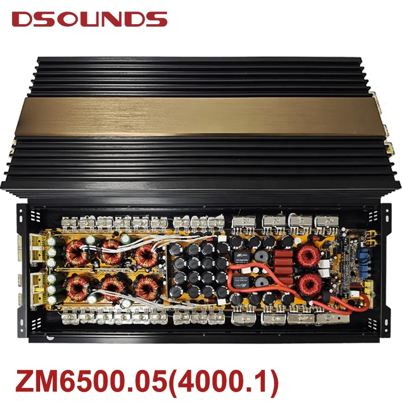 Bass Car Amplifier 6500W RMS Mono Block - Class D Amp for