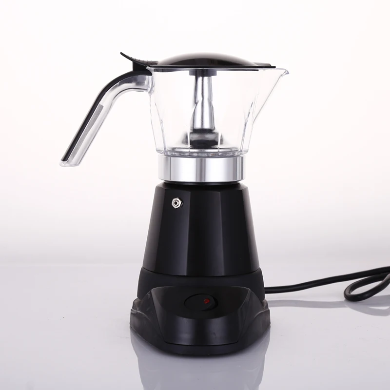 Classic Style Electric Espresso Maker Set Portable Stovetop Coffee Maker Glass Aluminium Ceramic Metal Plastic Exported Japan